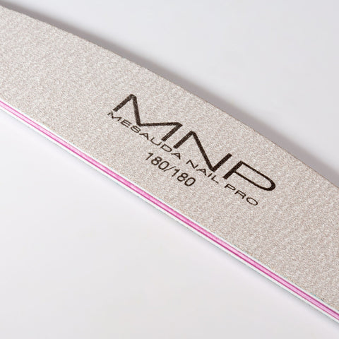 MNP ARCH ZEBRA NAIL FILE 180/180 - 6 PIECES PACK