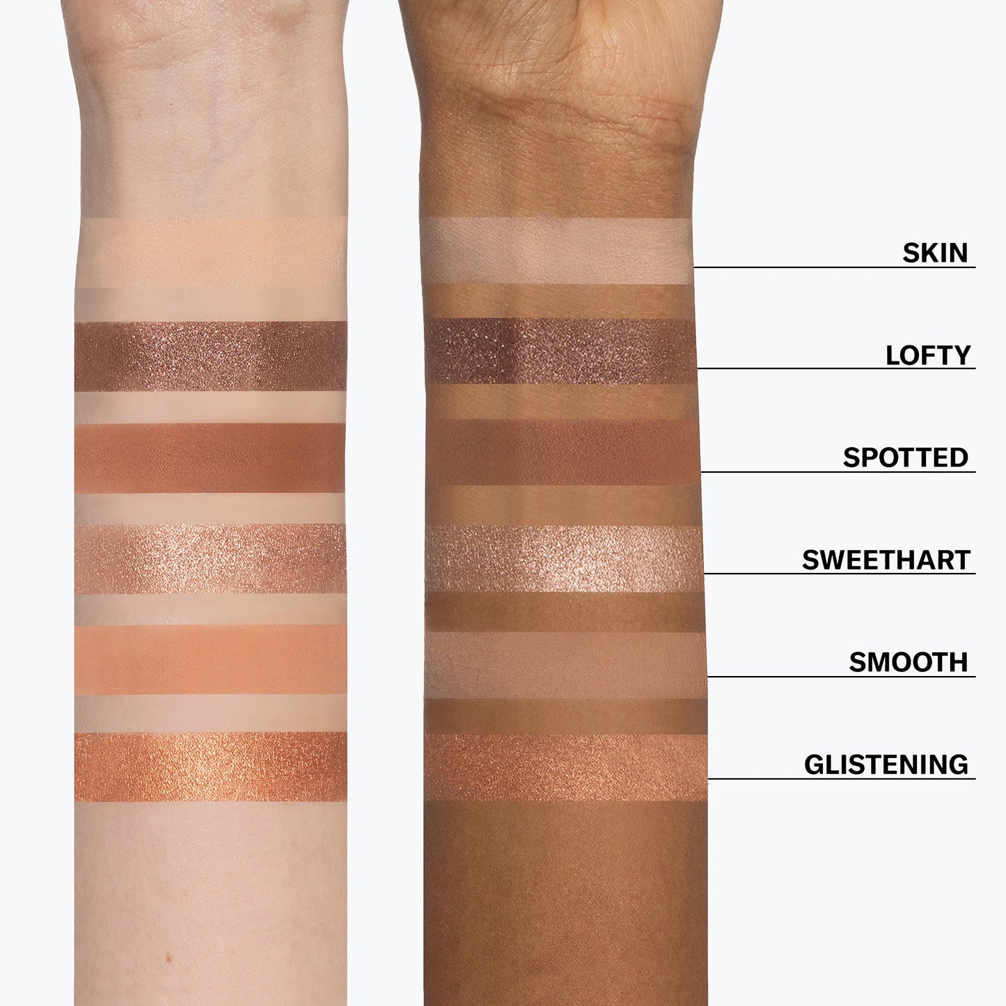 BARE HARMONY - NUDE INTEMPOREL - PALETTE DE FARDS À PAUPIÈRES