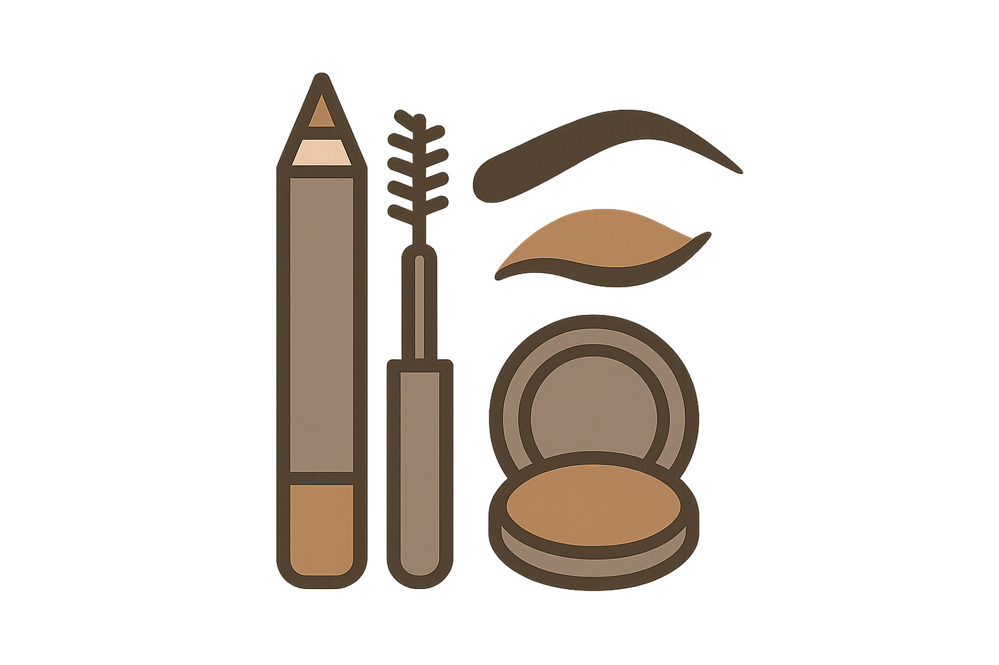 brow makeup icon
