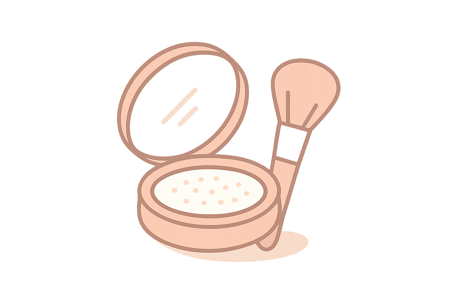 makeup powders icon