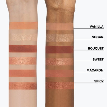 BARE HARMONY - DELICIOUS ROSE - PALETTE DE FARDS À PAUPIÈRES