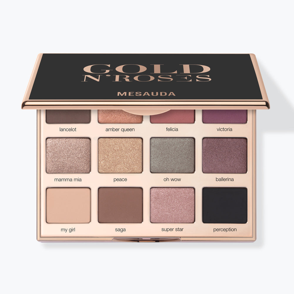 PALETTE DE FARDS À PAUPIÈRES GOLD N'ROSES