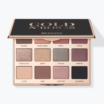 PALETTE DE FARDS À PAUPIÈRES GOLD N'ROSES