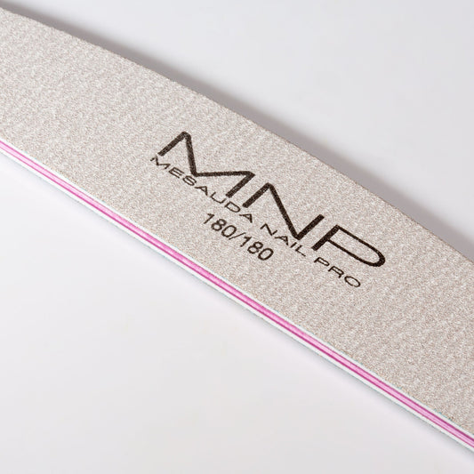 MNP ARCH ZEBRA NAIL FILE 180/180 - 6 PIECES PACK