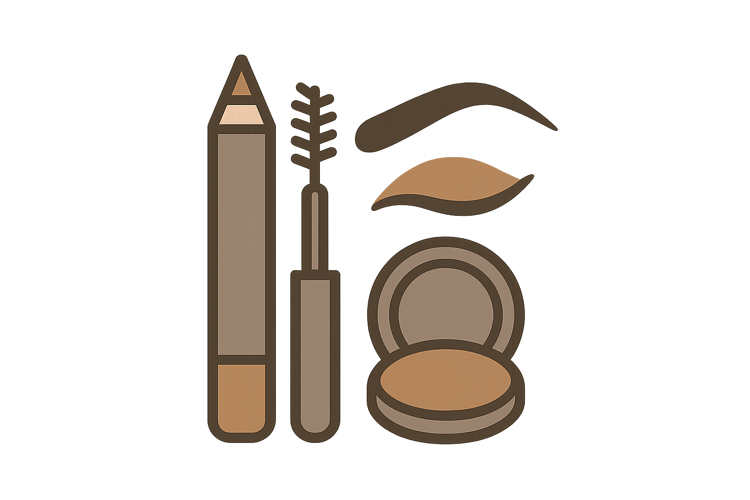 brow makeup icon