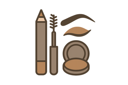 brow makeup icon