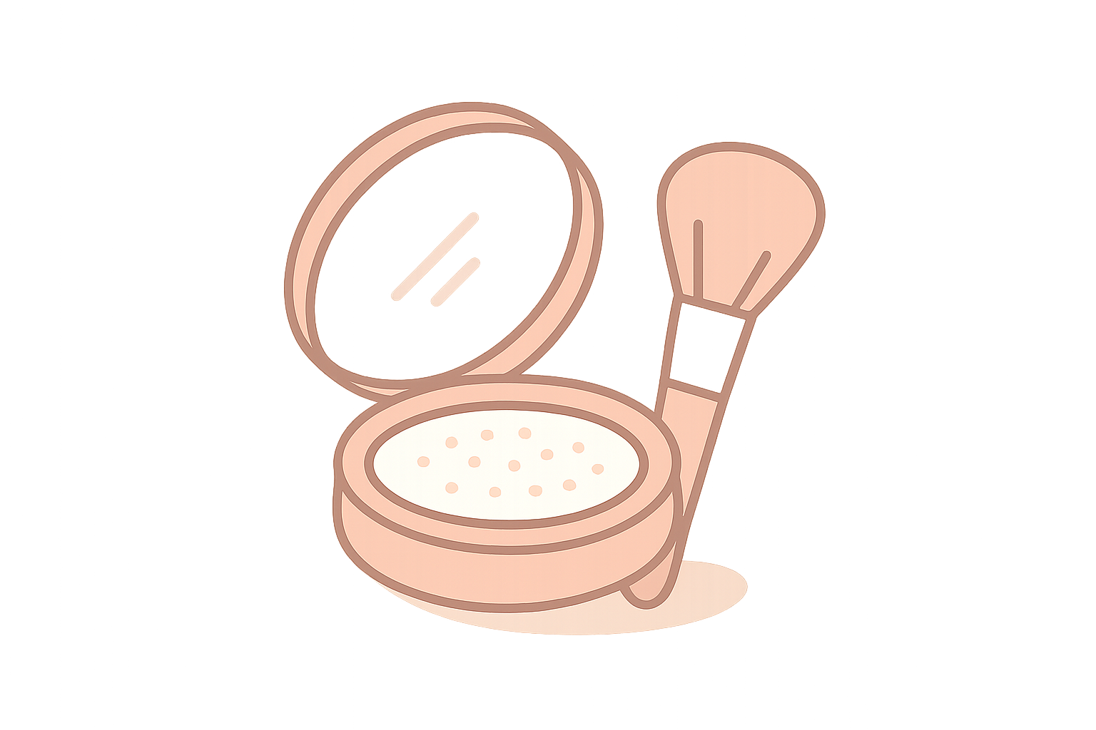 makeup powders icon